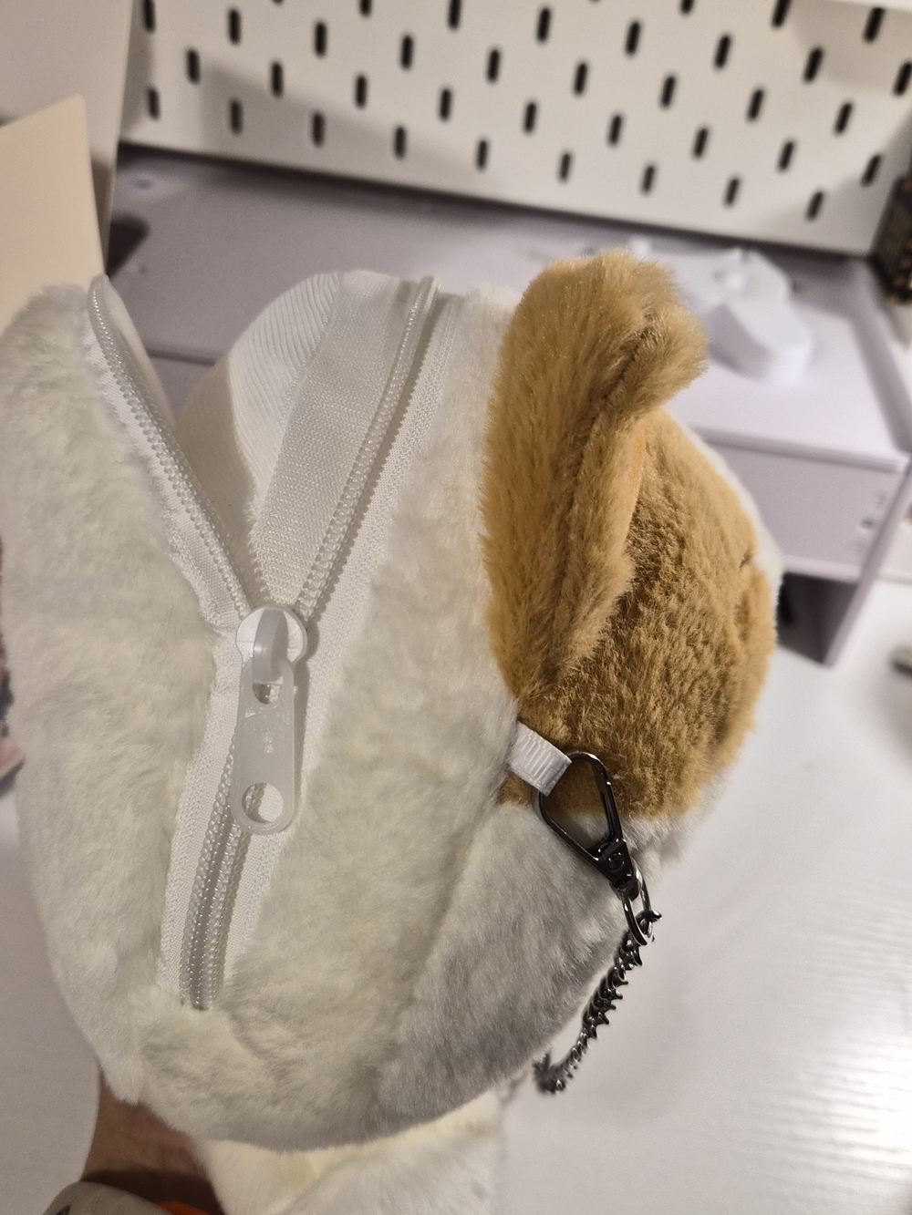 Plush Fantasy Cat Doll - Cream & Brown Soft Toy - Picture 5 of 8